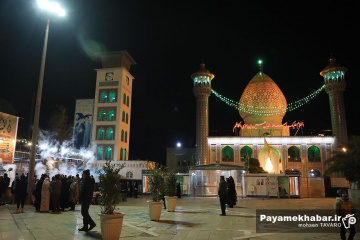 مراسم سمنی پزان در حرم مطهر حضرت سید علاالدین حسین (ع)