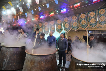 طبخ سمنی شیرازی در مسجد الرقیه (س) شیراز
