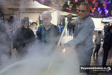 طبخ سمنی شیرازی در مسجد الرقیه (س) شیراز