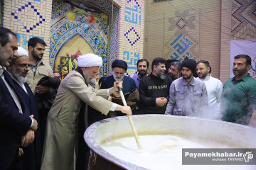 طبخ سمنی شیرازی در مسجد الرقیه (س) شیراز
