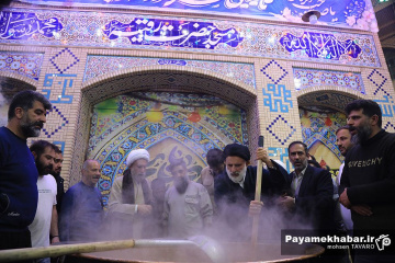 طبخ سمنی شیرازی در مسجد الرقیه (س) شیراز
