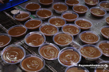طبخ سمنی شیرازی در مسجد الرقیه (س) شیراز