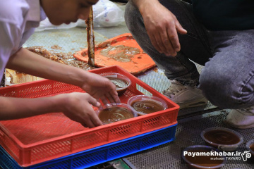 طبخ سمنی شیرازی در مسجد الرقیه (س) شیراز
