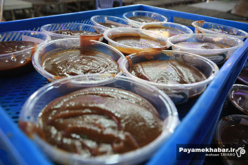طبخ سمنی شیرازی در مسجد الرقیه (س) شیراز