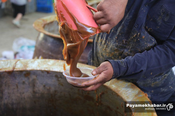 طبخ سمنی شیرازی در مسجد الرقیه (س) شیراز
