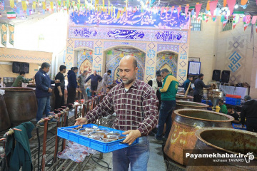 طبخ سمنی شیرازی در مسجد الرقیه (س) شیراز