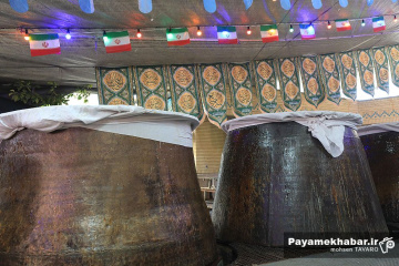 طبخ سمنی شیرازی در مسجد الرقیه (س) شیراز