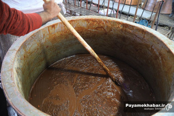 طبخ سمنی شیرازی در مسجد الرقیه (س) شیراز