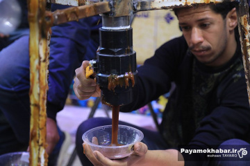طبخ سمنی شیرازی در مسجد الرقیه (س) شیراز
