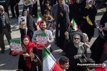 راهپیمایی باشکوه ۲۲ بهمن در شیراز