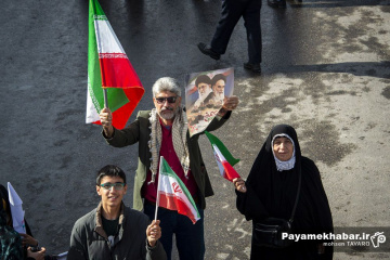 راهپیمایی باشکوه ۲۲ بهمن در شیراز