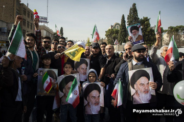 راهپیمایی باشکوه ۲۲ بهمن در شیراز