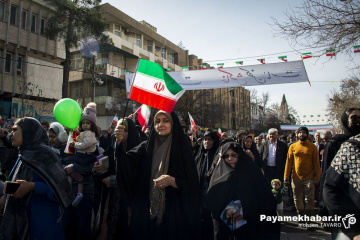 راهپیمایی باشکوه ۲۲ بهمن در شیراز