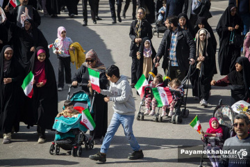 راهپیمایی باشکوه ۲۲ بهمن در شیراز