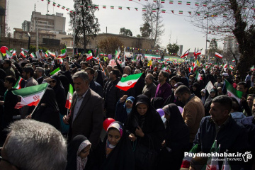 راهپیمایی باشکوه ۲۲ بهمن در شیراز