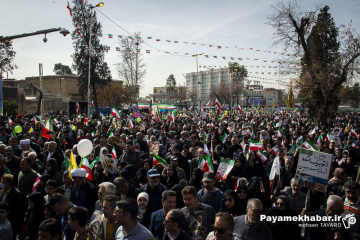 راهپیمایی باشکوه ۲۲ بهمن در شیراز