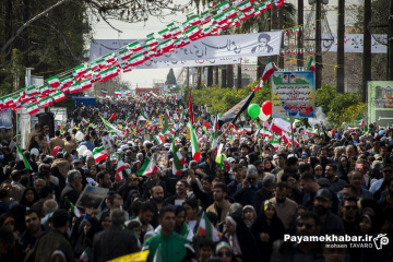 راهپیمایی باشکوه ۲۲ بهمن در شیراز