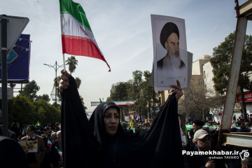 راهپیمایی باشکوه ۲۲ بهمن در شیراز