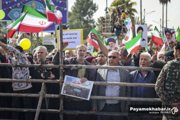 راهپیمایی باشکوه ۲۲ بهمن در شیراز