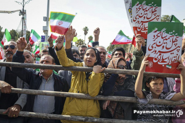 راهپیمایی باشکوه ۲۲ بهمن در شیراز