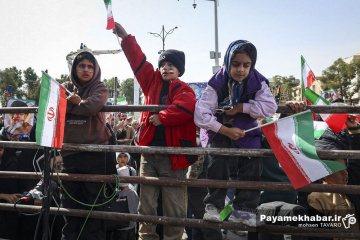 راهپیمایی باشکوه ۲۲ بهمن در شیراز