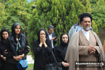 مراسم تشییع پیکر پروفسور عبدالمجید ارفعی