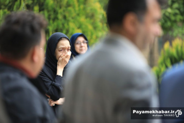مراسم تشییع پیکر پروفسور عبدالمجید ارفعی
