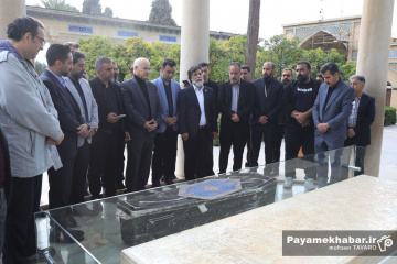 مراسم تشییع پیکر پروفسور عبدالمجید ارفعی