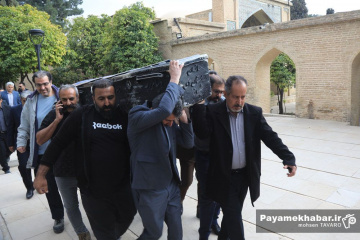 مراسم تشییع پیکر پروفسور عبدالمجید ارفعی