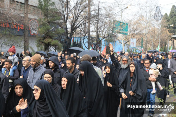 راهپیمایی مردم شیراز در محکومیت حملات صهیونی آمریکایی و به شهادت رساندن رهبر معظم انقلاب