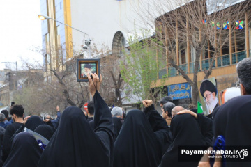 راهپیمایی مردم شیراز در محکومیت حملات صهیونی آمریکایی و به شهادت رساندن رهبر معظم انقلاب