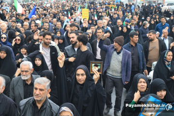 راهپیمایی مردم شیراز در محکومیت حملات صهیونی آمریکایی و به شهادت رساندن رهبر معظم انقلاب