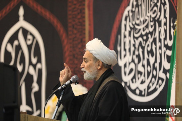 مراسم بزرگداشت شهادت رهبر معظم انقلاب - حجت الاسلام جاوید