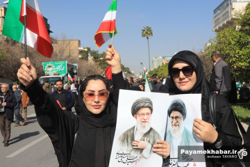 تشییع پیکر شهدای حملات آمریکایی صهیونی در شیراز