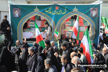 تشییع پیکر شهدای حملات آمریکایی صهیونی در شیراز