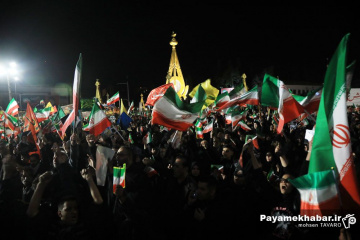 رونمایی از المان میدان امام حسین (ع) با تجمع مردمی