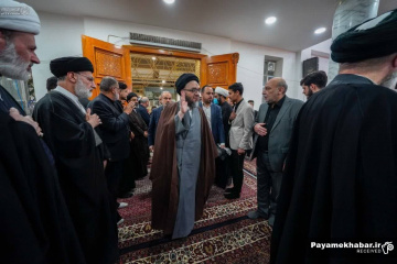 مراسم بزرگداشت شهادت مقام معظم رهبری در حرم مطهر علوی