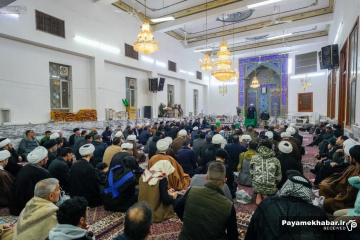 مراسم بزرگداشت شهادت مقام معظم رهبری در حرم مطهر علوی