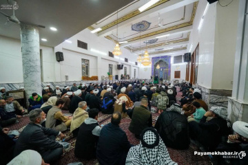 مراسم بزرگداشت شهادت مقام معظم رهبری در حرم مطهر علوی