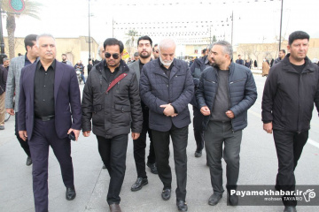 مراسم تشییع ۲۰ شهید حملات صهیونی - آمریکایی در شیراز