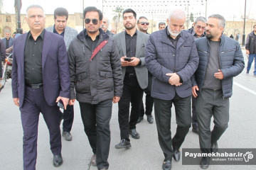 مراسم تشییع ۲۰ شهید حملات صهیونی - آمریکایی در شیراز