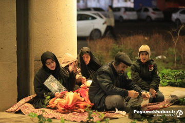 مراسم احیای شب نوزدهم ماه مبارک رمضان در میدان معلم شیراز