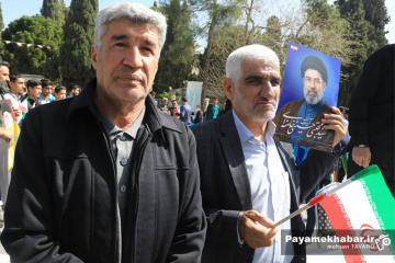 تجمع ورزشکاران فارس در محکومیت حملات آمریکایی - صهیونی