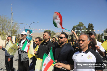 تجمع ورزشکاران فارس در محکومیت حملات آمریکایی - صهیونی