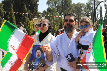 تجمع ورزشکاران فارس در محکومیت حملات آمریکایی - صهیونی