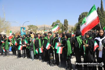 تجمع ورزشکاران فارس در محکومیت حملات آمریکایی - صهیونی