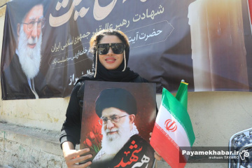 تجمع ورزشکاران فارس در محکومیت حملات آمریکایی - صهیونی