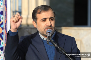 تجمع اصحاب فرهنگ، هنر و رسانه در محکومیت حملات آمریکایی - صهیونی - سید اسماعیل حسینی، نماینده مردم شیراز در مجلس