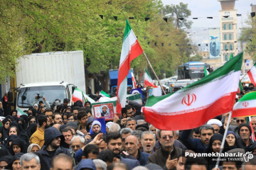 تشییع پیکر پنج شهید در شیراز