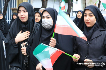 تشییع پیکر پنج شهید در شیراز